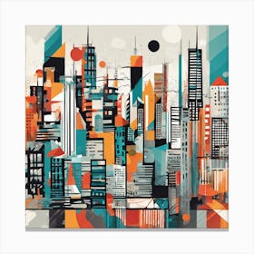 Chicago Skyline Canvas Print Canvas Print