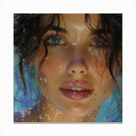 Water Splashes Canvas Print