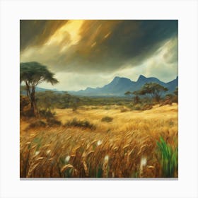 Landscape Painting 9 Canvas Print
