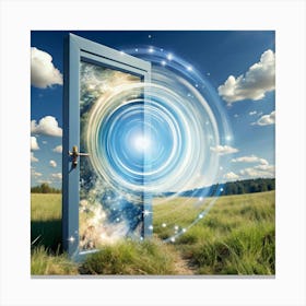 Open Door Canvas Print