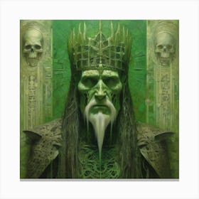 King Of The Dead Canvas Print