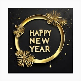 Happy New Year 127 Canvas Print