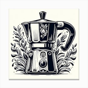 Coffee Maker Canvas Print