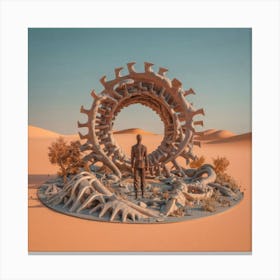 Sands Of Time 57 Canvas Print