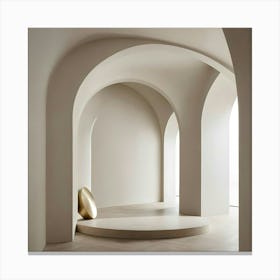 Arched Room Canvas Print