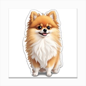 Pomeranian Canvas Print