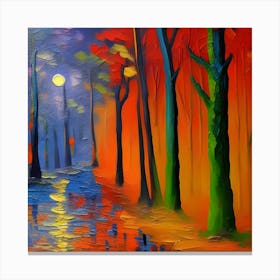 Autumn Forest 1 Canvas Print