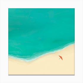 Of A Beach Canvas Print