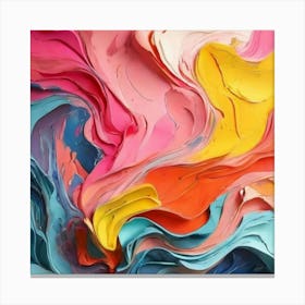 Abstract Painting 4 Canvas Print