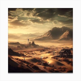 Wasteland Legacy Canvas Print