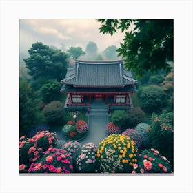 Asian Garden 5 Canvas Print