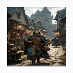 Elder Scrolls Canvas Print