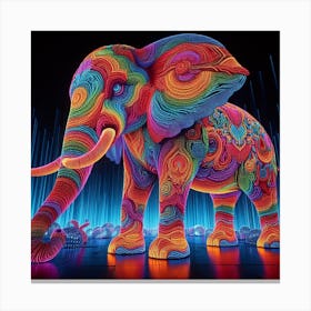 Elephant 4 Canvas Print