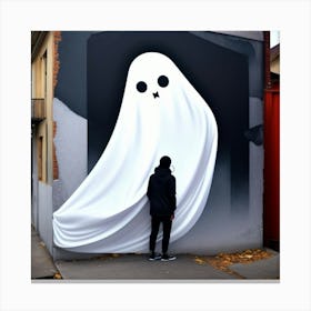 Ghost Wall Art 1 Canvas Print