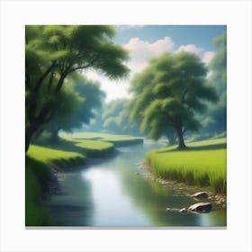 Landscape Painting 189 Canvas Print