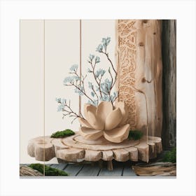 Lotus Flower 2 Canvas Print