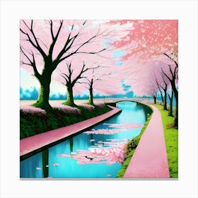 Cherry Blossoms 4 Canvas Print