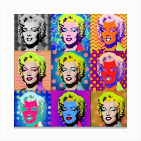 MARILYN Mix99 Canvas Print