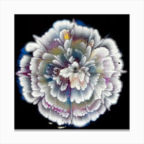 Flower In Water Canvas Print