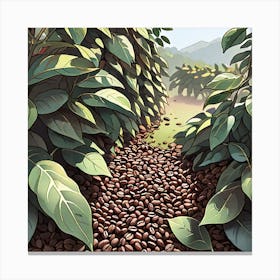 Coffee Beans 4 Canvas Print