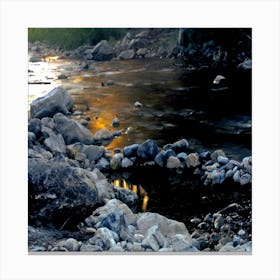 Mission Creek Canvas Print