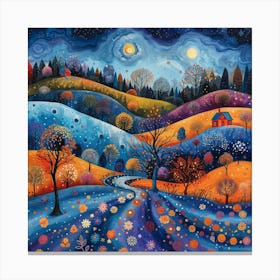 Winter Landscape 5 Canvas Print