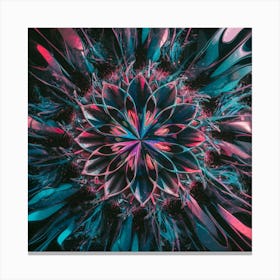 Abstract Flower 3 Canvas Print