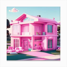 Barbie Dream House (518) Canvas Print