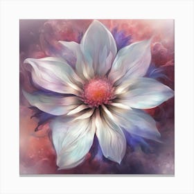 Dahlia Flower Canvas Print