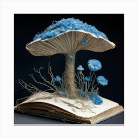 Book Sculpture Canvas Print