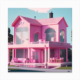 Barbie Dream House (357) Canvas Print