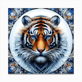 Wild Animal Illustration 335 Canvas Print