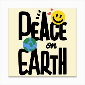 Peace On Earth Canvas Print