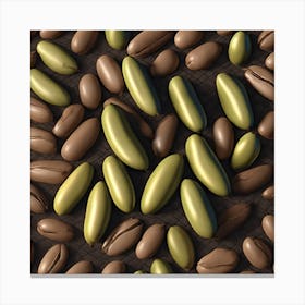 Coffee Beans 282 Canvas Print