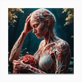 Woman'S Body 6 Canvas Print