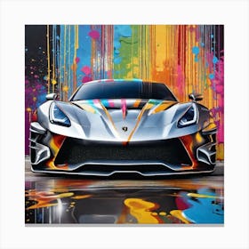 F1 Car Canvas Print