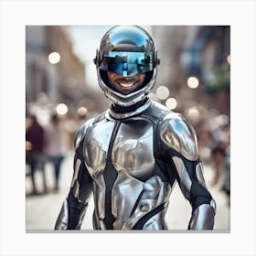 Futuristic Man 136 Canvas Print