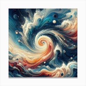 Tempestuous Beauty 23 1 Canvas Print