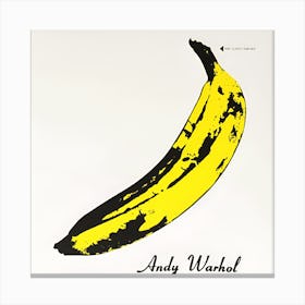 Andy Warhol - Banana Canvas Print