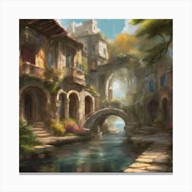 Fantasy Painting 42 Canvas Print