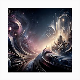 Digital Art Canvas Print