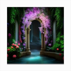 Rosie Archway III Canvas Print