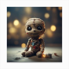 Voodoo Doll Canvas Print