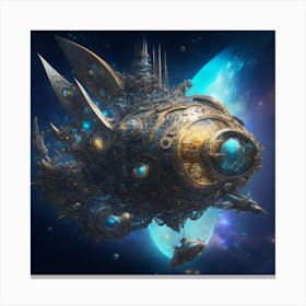 Spaceship 1 Canvas Print