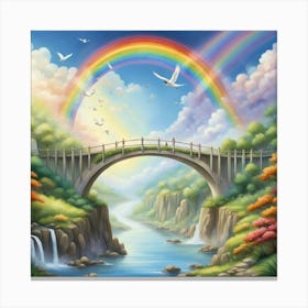 Rainbow Bridge 1 Canvas Print