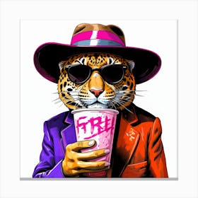 Cool Cat Canvas Print