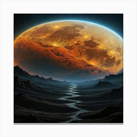 Full Moon 4 Canvas Print