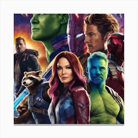 Avengers Infinity War Canvas Print