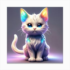 Cute Cat 9 Canvas Print