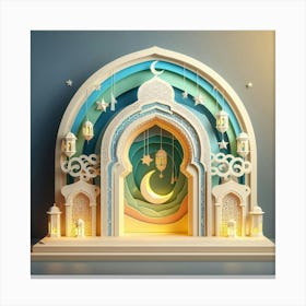 Ramadan 17 Canvas Print